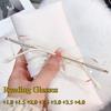 Reading Glasses Anti-blue Trimmed Starlight Rimless Ultra-light Glasses