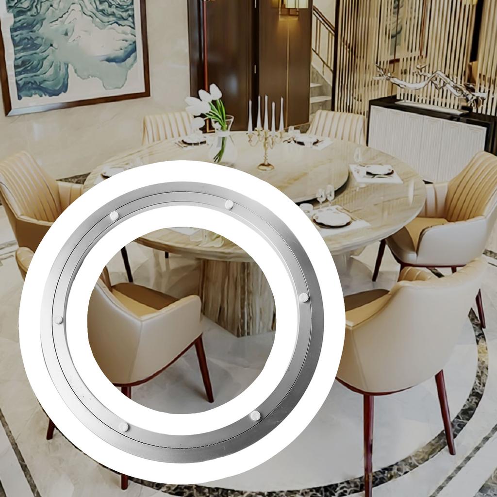 Rotating Bearing Turntable Base 5in-16inch Heavy Duty Ball Bearing Round Rotating Bearing Plate Kitchen Hardware