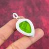 Кулон с зеленым лабрадоритом, драгоценным камнем, ювелирные изделия ручной работы, кулон из стерлингового серебра 925 пробы, подарок жене, ювелирные изделия