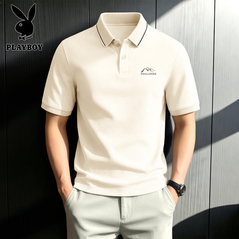 PLAYBOY Мужская рубашка-поло в стиле business casual