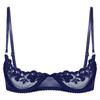 Womens Sheer Floral Lace Underwired Bra Underwear Adjustable Strap Unlined Brassiere Lingerie