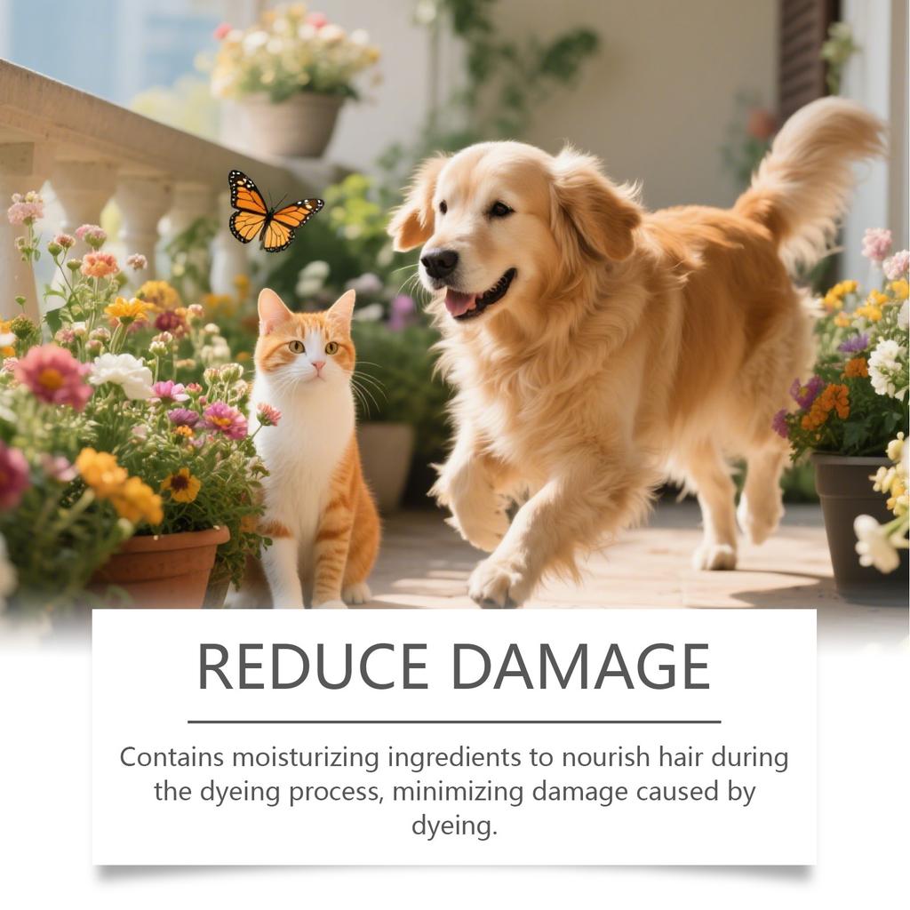 Pet Hair, Temporary Pet Hair, Gentle, Non-irritating And Easy To Color For Fashionable Dogs