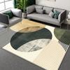 Nordic Geometric Carpet for Living Room Decor Sofa Table Large Area Rugs Anti-slip Hallway Balcony Rug Bedroom Luxury Mats