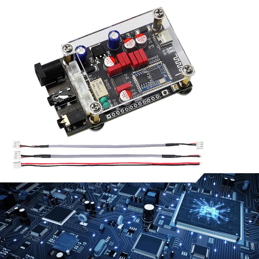 LA02 QCC5125 Высокотемпературная Bluetooth-совместимая плата декодирования 5.1 Lossless APTX LDAC Качество звука без потерь