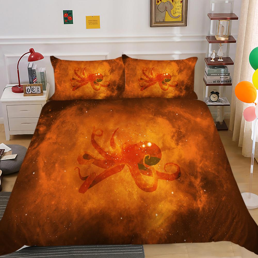 Комплект пододеяльников со звездными животными, домашние покрывала, постельные принадлежности королевского размера, роскошный пододеяльник с наволочкой, романтические комплекты постельного белья