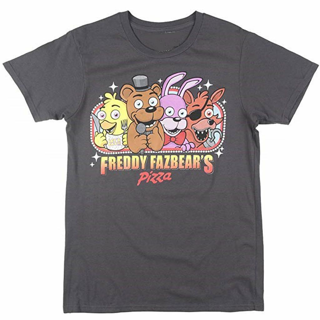Five Nights at Freddy's Fazbear's Pizza Men's T-Shirt NWT