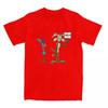 Casual Roadrunner Wile Coyote Cartoon T Shirt Unisex Crewneck Short Sleeve Top Tee Cotton Tops