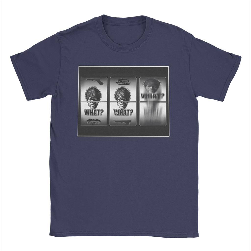 Pulps Fictions  Say What   T Shirt for Unisex Cotton Vintage TShirt Crew Neck  Tee Shirt Short Sleeve Clothes XL XL XL