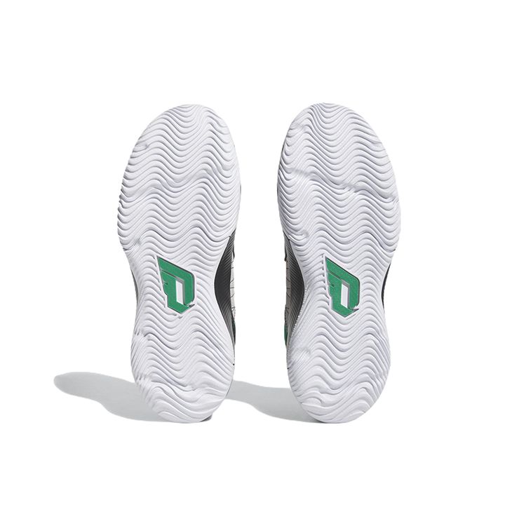 adidas Кроссовки Dame Certified EXTPLY 2.0 Черный/Зеленый для корта Унисекс Core-Black Cloud-White ID1808