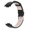 Leather Strap for Xiaomi Redmi Watch 4 / Xiaomi Smart Band 8 Pro / Xiaomi Smart Band 9 Pro, Black