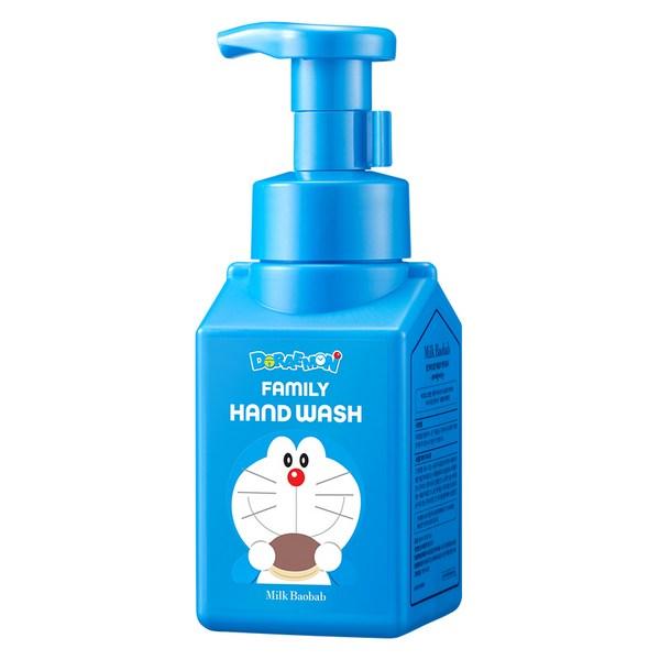 Milk Baobab Семейное средство для мытья рук Doraemon Edition с ароматом апельсиновой корки, случайная доставка, 1 шт., 300 мл