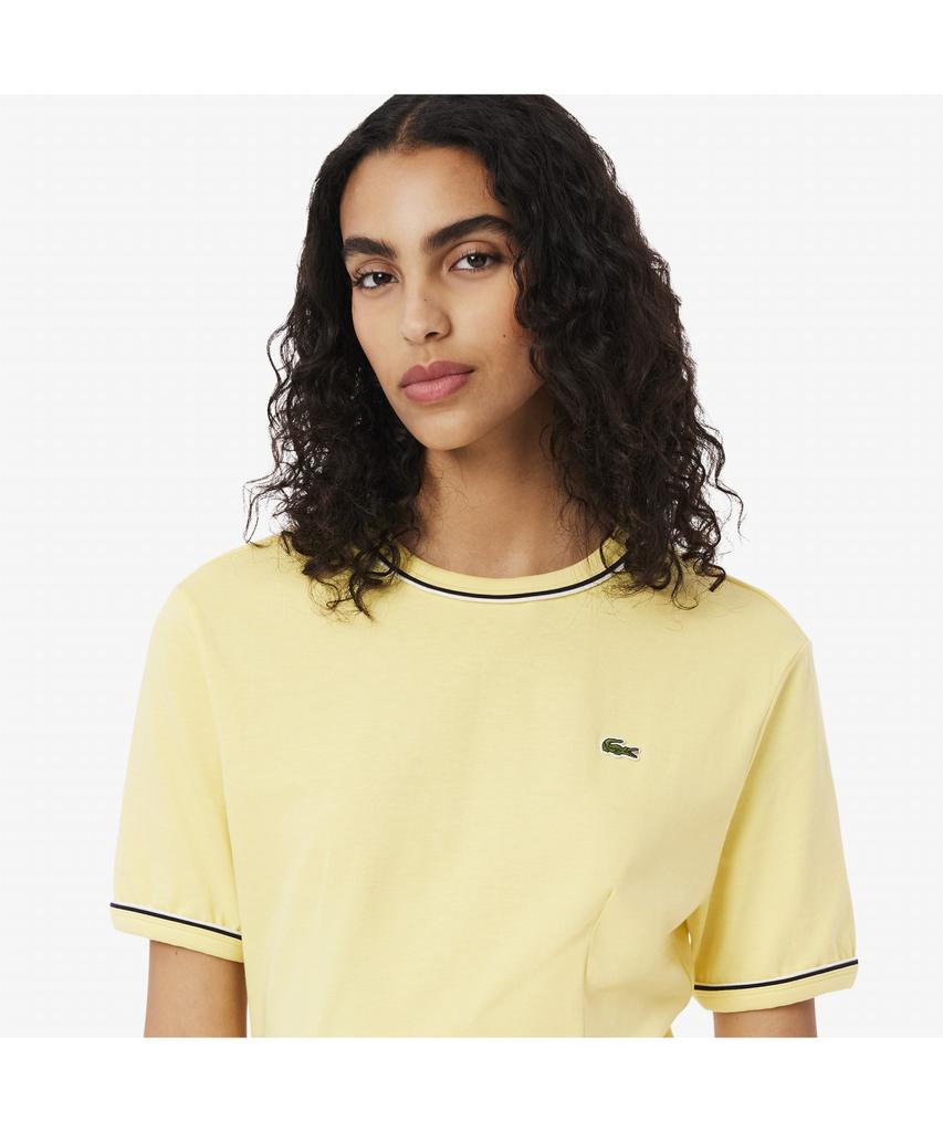 Lacoste Women'S Essentials Fit 'N Flare T-Shirt Dress Ef9988-55G K3A