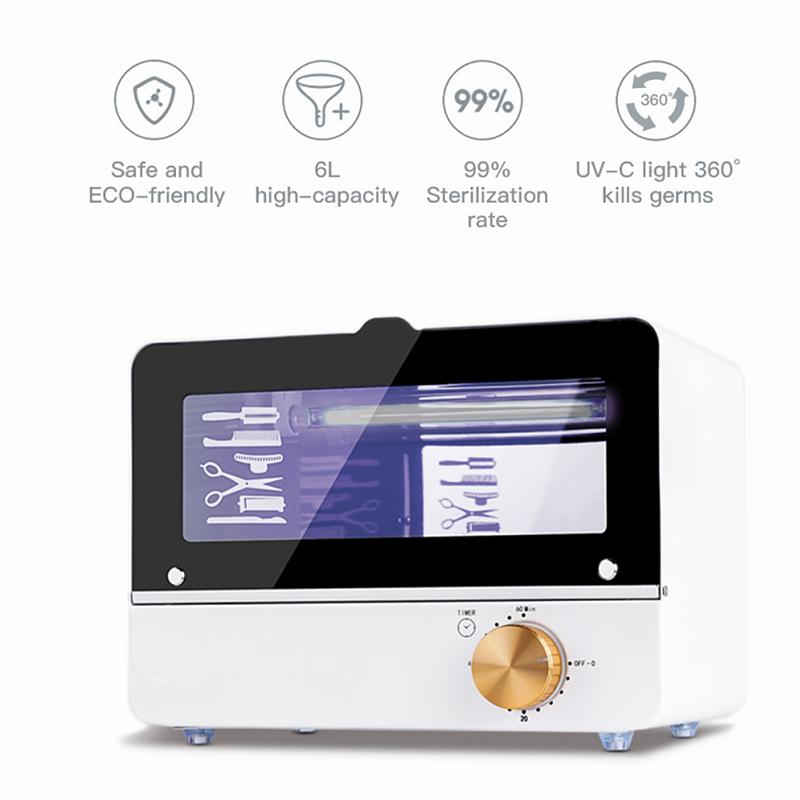 Professional UV Sterilizer Disinfection Manicure Beauty Salon Using Nail Tattoo Cleaning Disinfect Device Electric Household
