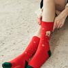 Bananasisters [2SET] Carol Snowflake Pattern Christmas Socks 2 Colors