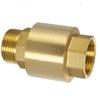 Industrial 6 Inch Thickened Brass Check Valves Easy Threaded Connection For Secure Fluid Control Air and Liquid Systems