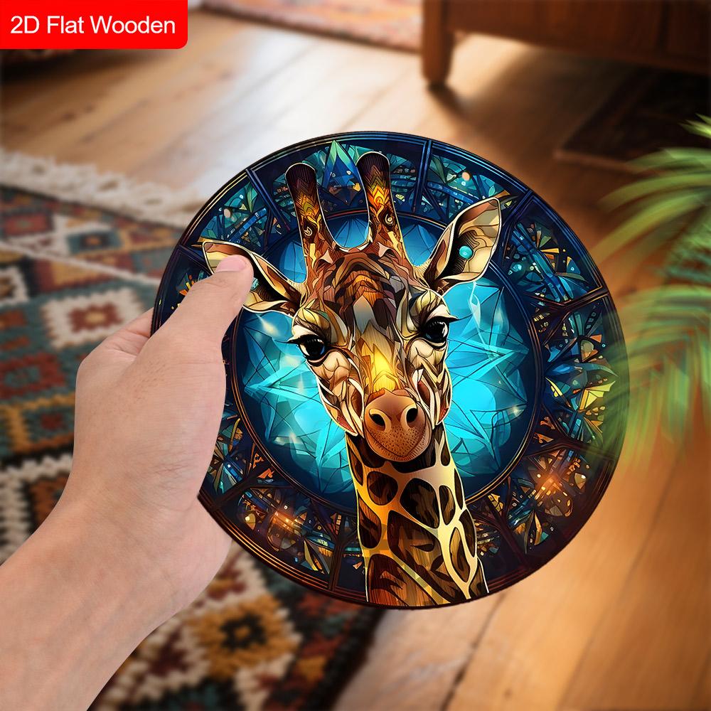 2pcs Funny Russian Wooden Animal Sign - Unique Decorative Plaque & Sign - Ideal Hanging Ornament for Home, Wall Decor