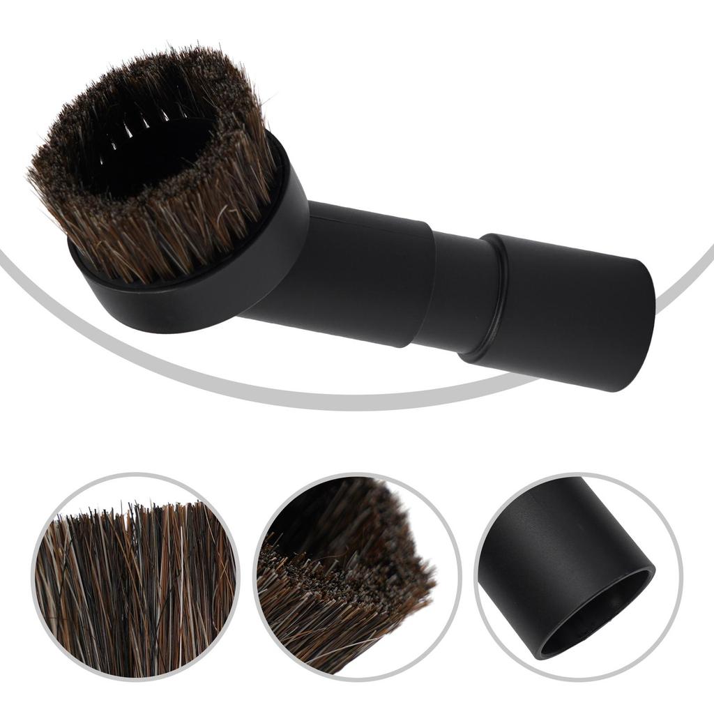 Brush Diameter 62mm Horse Hair Brush Horse Hair Round Brush Hair Length 25mm