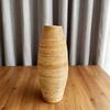Индонезийская плетеная вручную ротанговая напольная ваза (30-40см) | Натуральный ротанг ручной работы Декор для окна и гостиной Элегантная домашняя мебель