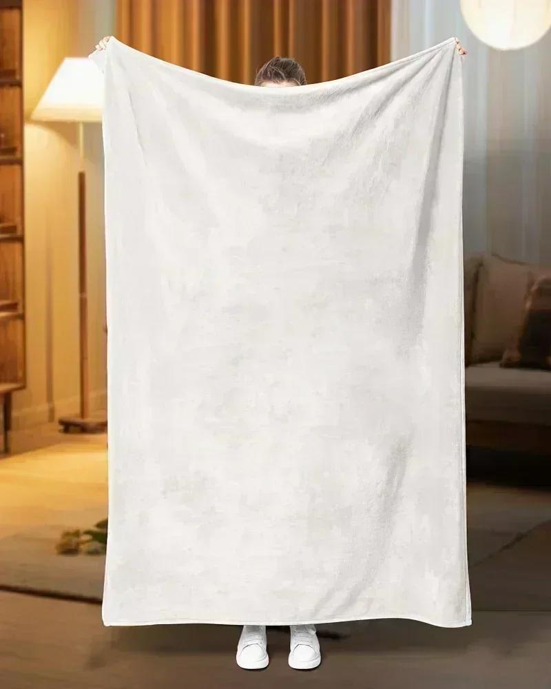 Blanket Super Soft for Adult Halloween Birthday Fall Winter Cozy Fluffy Flannel Blanket Bed Home Couch Sofa Bed Throw Blankets