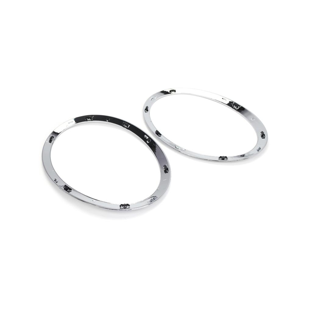 Декоративное кольцо фары 2 шт. Замена для BMW MINI COOPER F55 F56 F57 2014 2021 OEM 51137300631, 51137300632,