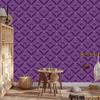 Wallpaper Geometric rhombuses purple and plum, purple background 50x1000