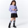 GU by Uniqlo Girls Shaggy Knit Bijou Button Cardigan