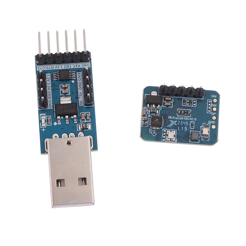 Hlk-Ld2410 5V Mini High Sensitivity 24Ghz Human Presence Status Sensor Radar Module Consumer Electronic