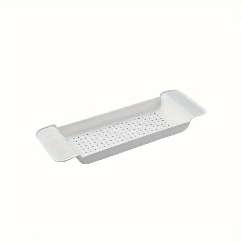 Expandable Bathtub Tray Spa Tub Organizer Rack Food Wine Book Phone Table Holder Water Proof Shelf Bathroom Bathtub Accessories