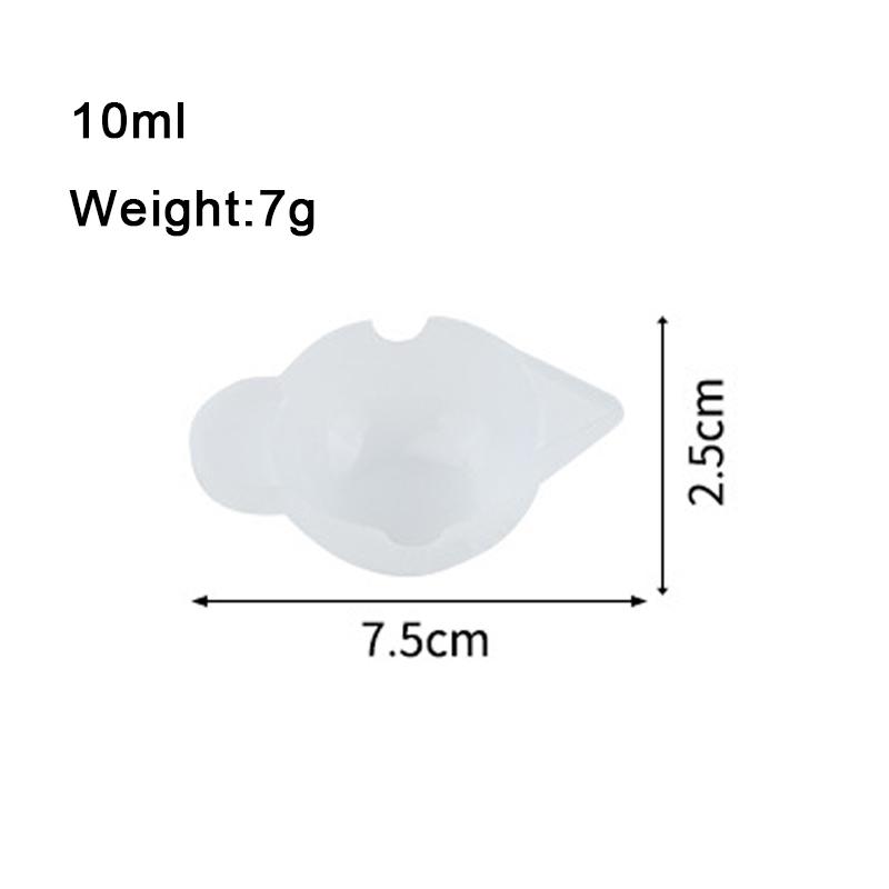 Силиконовая мерная чашка с прозрачной шкалой, пищевой прочный антипригарный DIY торт, эпоксидная смола, ювелирные изделия, кухонные инструменты для выпечки