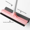 Window Cleaner with Retractable Handle Glass Doors Mirrors Natural Rubber Scraper Adjustable Length Window Wiper