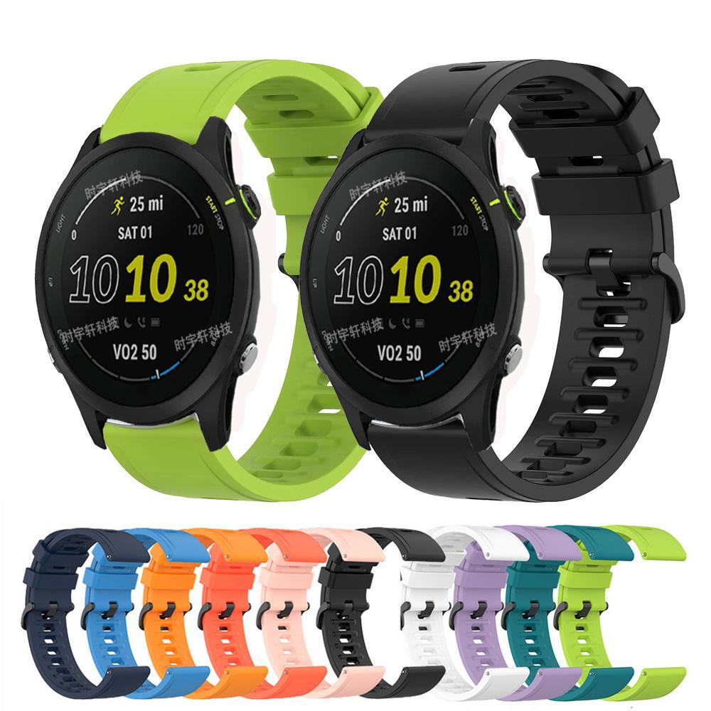 Для Garmin Forerunner 255 55 245M Ремешок 22мм 20мм Силиконовый Спортивный Браслет Для Garmin Venu SQ 2 2Plus/Vivoactive 3 4 Ремешок для Часов