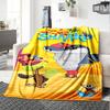 Zig & Sharko Theme Printed Blanket - Perfect for Couch, Bed, Travel & Outdoor Use | Machine Washable, Cozy & Durable.