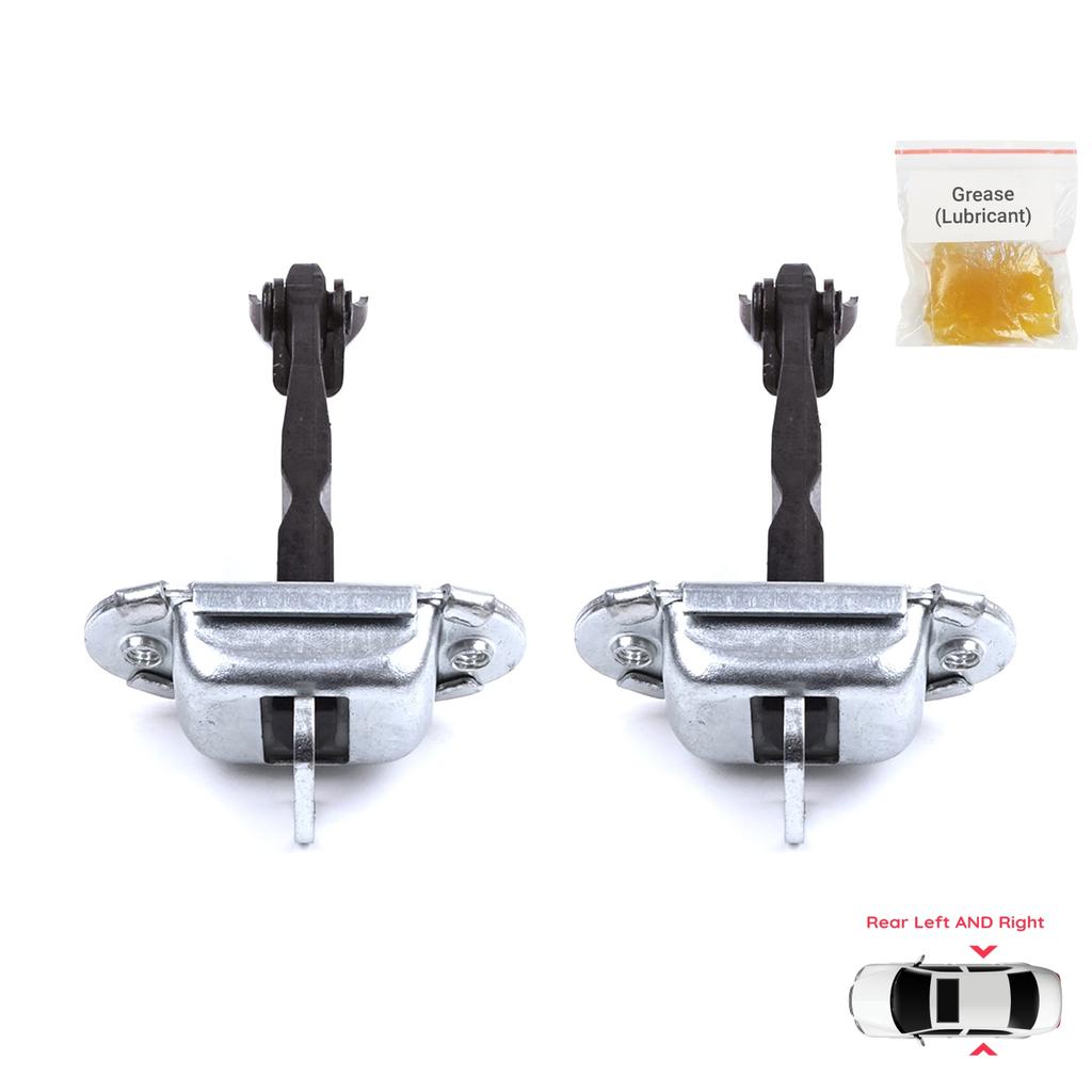 BDP1355-1 2 Pieces Rear Door Hinge Brake Stop Check Strap Limiter for Toyota Hilux MK7 N1 N2 N3 Fortuner MK1 N5 N6 2004-2015 686300K011