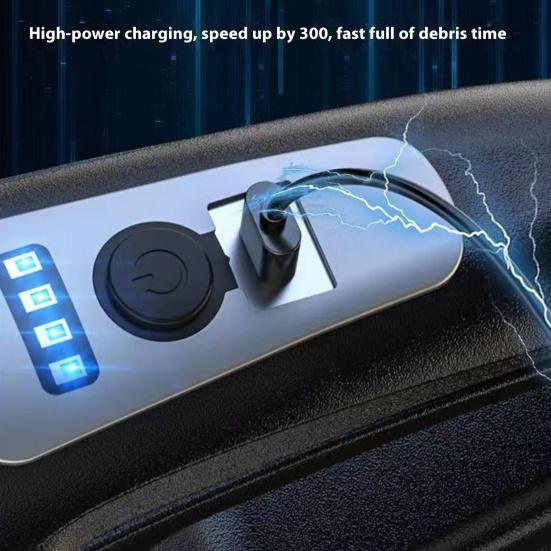 Car Vacuum Cleaner Wireless USB Charging Long Battery Life Washable Filter Powerful Suction Auto Vacuum Cleaner