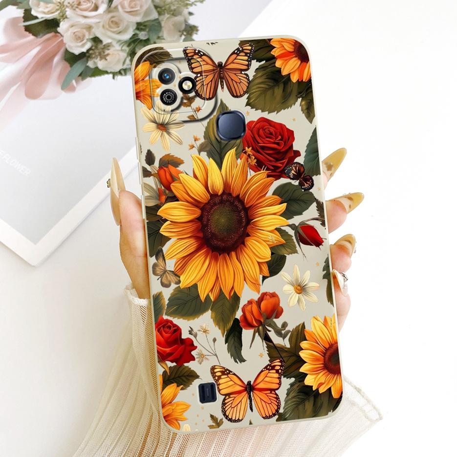 Чехол для Infinix Smart HD 2021 X612B X612 Милый Кот Утка Мультяшная Обложка 6.1'' Мягкий ТПУ Чехол для Телефона Для Infinix Smart HD 2021 Оболочка