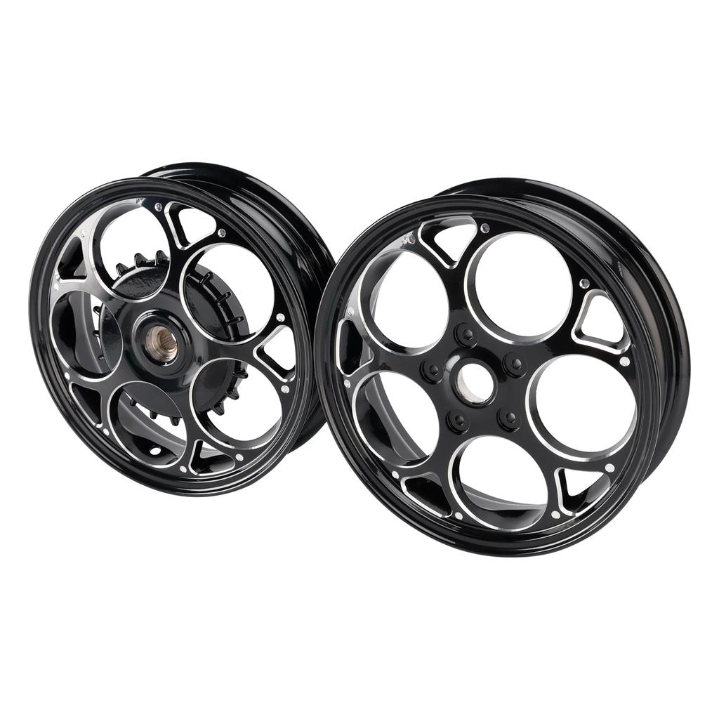 Комплект ободов переднего и заднего колеса 3.0x12" Черный Для Vespa Sprint Primavera 50 125 150