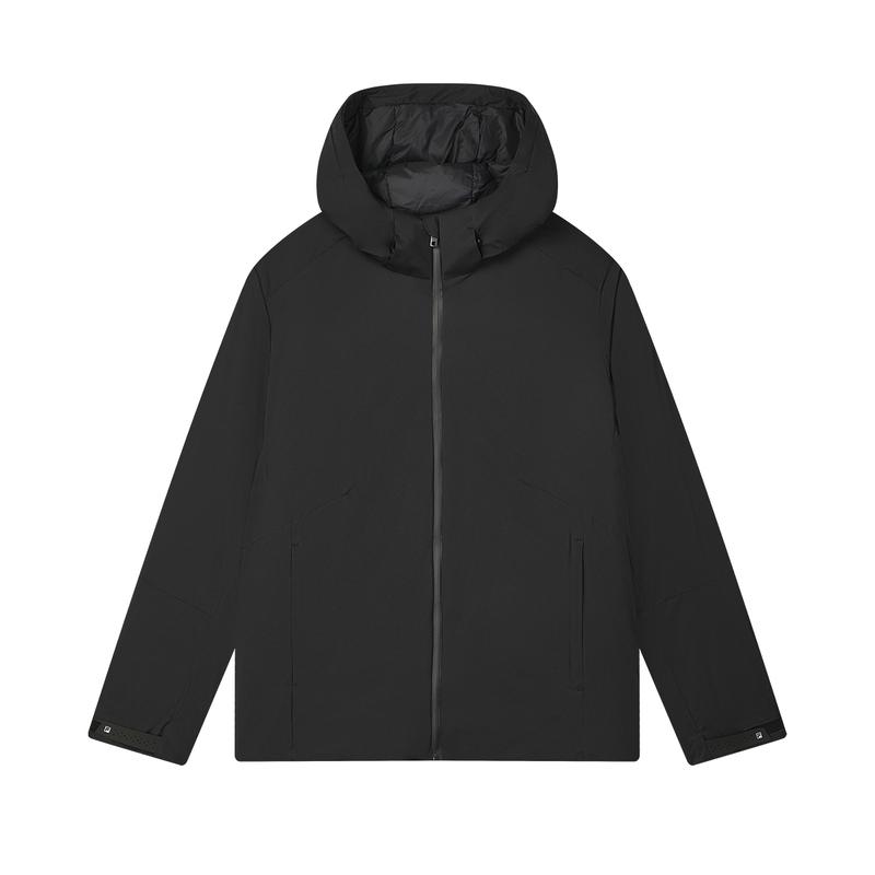 Men's Jacket FILA BLUE Down Jacket Men's Jet Black