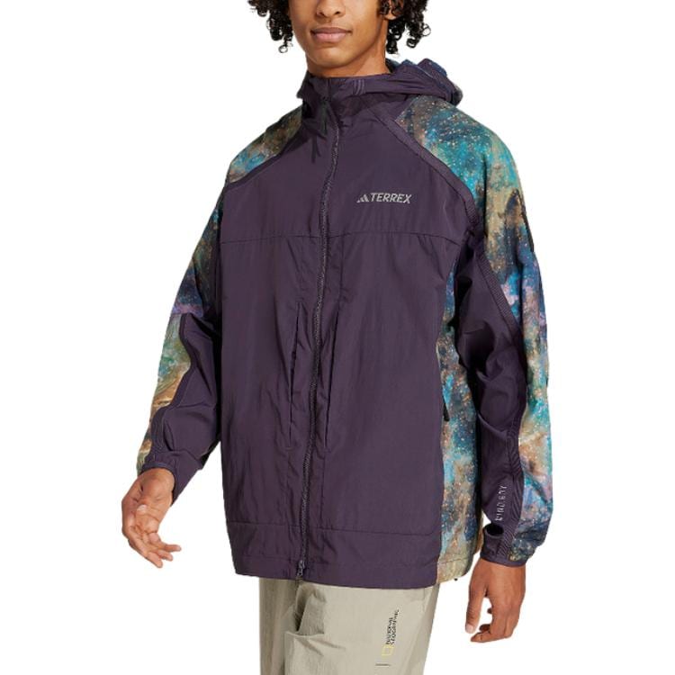 adidas Куртка Terre Мужская Фиолетовая JD5839