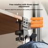 Rotatable Desk Edge Bag Hook Carbon Steel Hanging Handbag Holder Desk Headset Hanger  Student