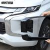Для Mitsubishi L200 Triton - АБС черный Автомобильная передняя центральная решетка отделочная полоса Автомобильная передняя центральная решетка отделочная полоса Аксессуар