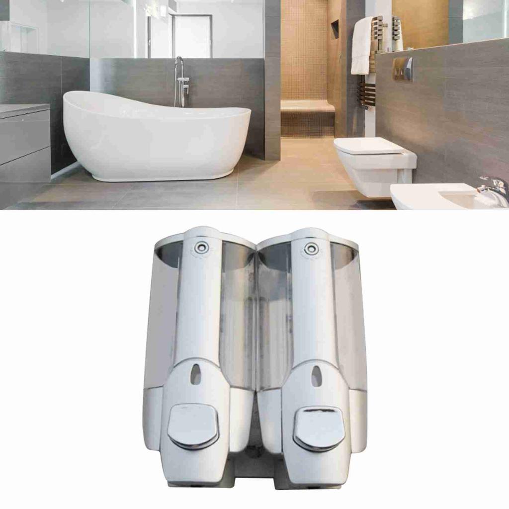 2шт дозатор для шампуня для душа многоцелевой настенный дозатор мыла для дома кухни ванной комнаты