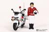 Hiko Seven Police Officer Traffic Enforcement Female Officer Completed RAI'S 1/43 Figure, Motorcycle, (2-type set),