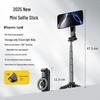 Мини-штатив для селфи с Bluetooth: Магнитный, Вращающийся, Многофункциональный для Влогинга и Прямых Трансляций