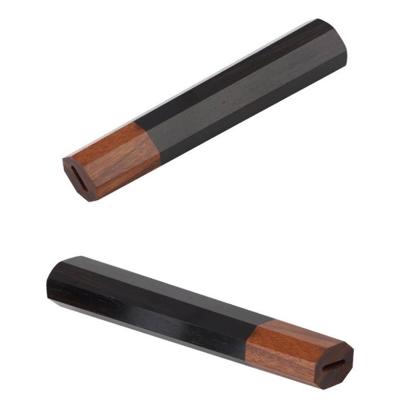 Восьмиугольная рукоятка для ножа DIY, полуфабрикат, ручная работа, материал для ножа из дамасской стали, рукоятка для кухонного ножа