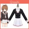 Удобный Косплей Костюм Сакуры Киномото из Cardcaptor Sakura с Идеальными Швами и Посадкой
