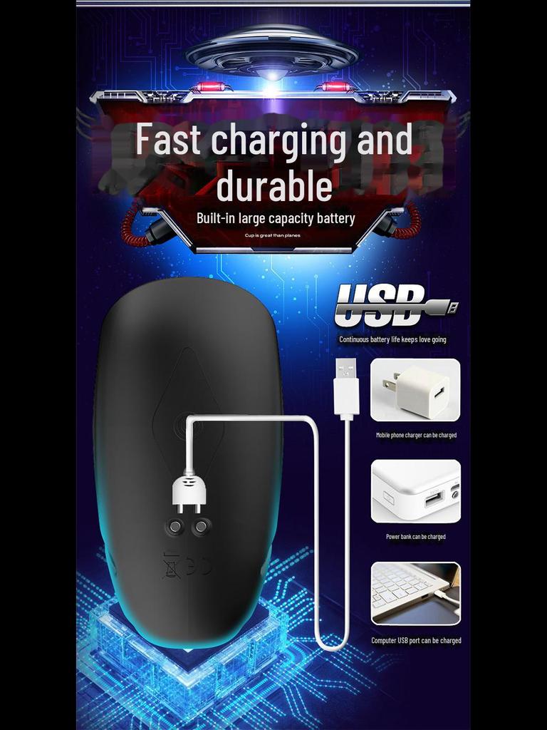 Электрический вибрационный тренажер и мастурбатор Bobby APP для мужчин.