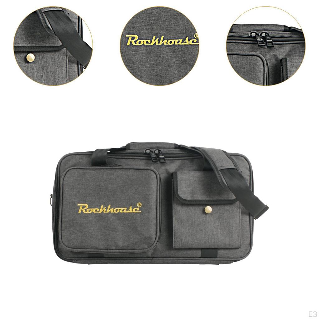 Эффект Педальборд Сумка Carry Handbag Studio с плечевым ремнем, ручка для гитары