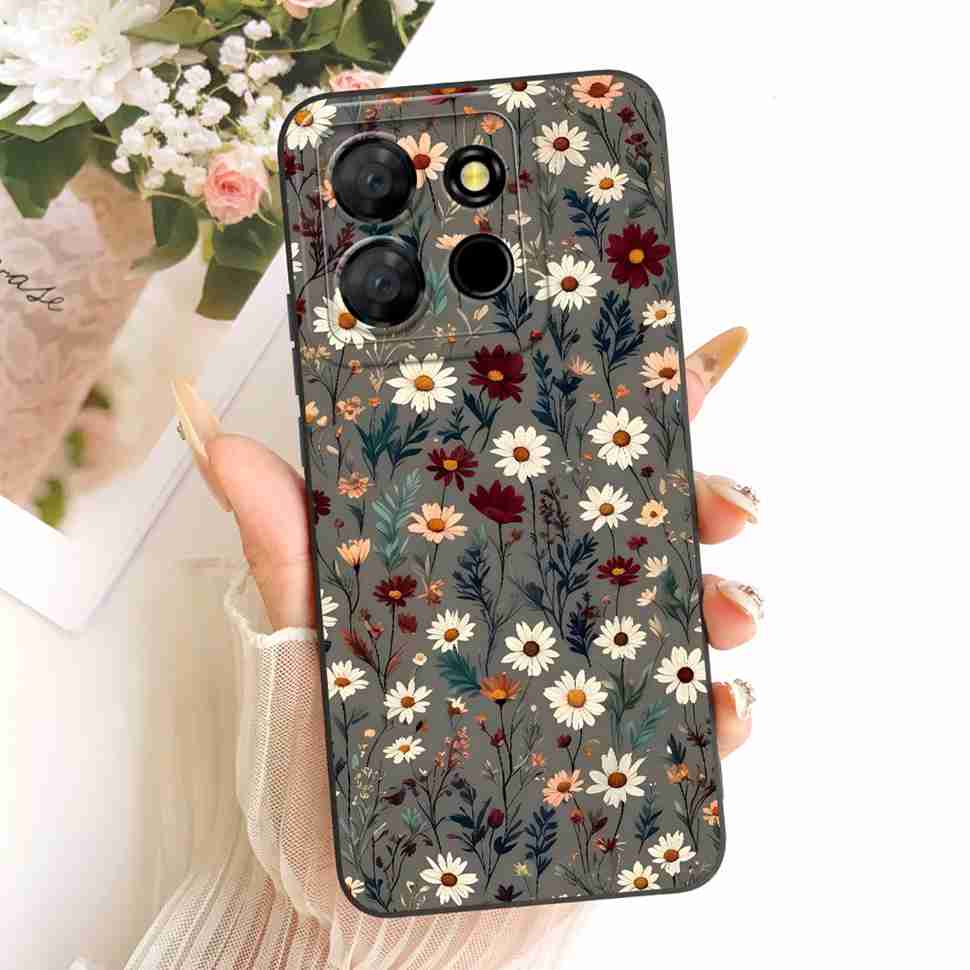 For Infinix Smart 7 Plus Case Beautiful Butterfly Cover For Infinix Smart7 Plus Smart7Plus Silicone Soft Phone Shell Capas 6.6"