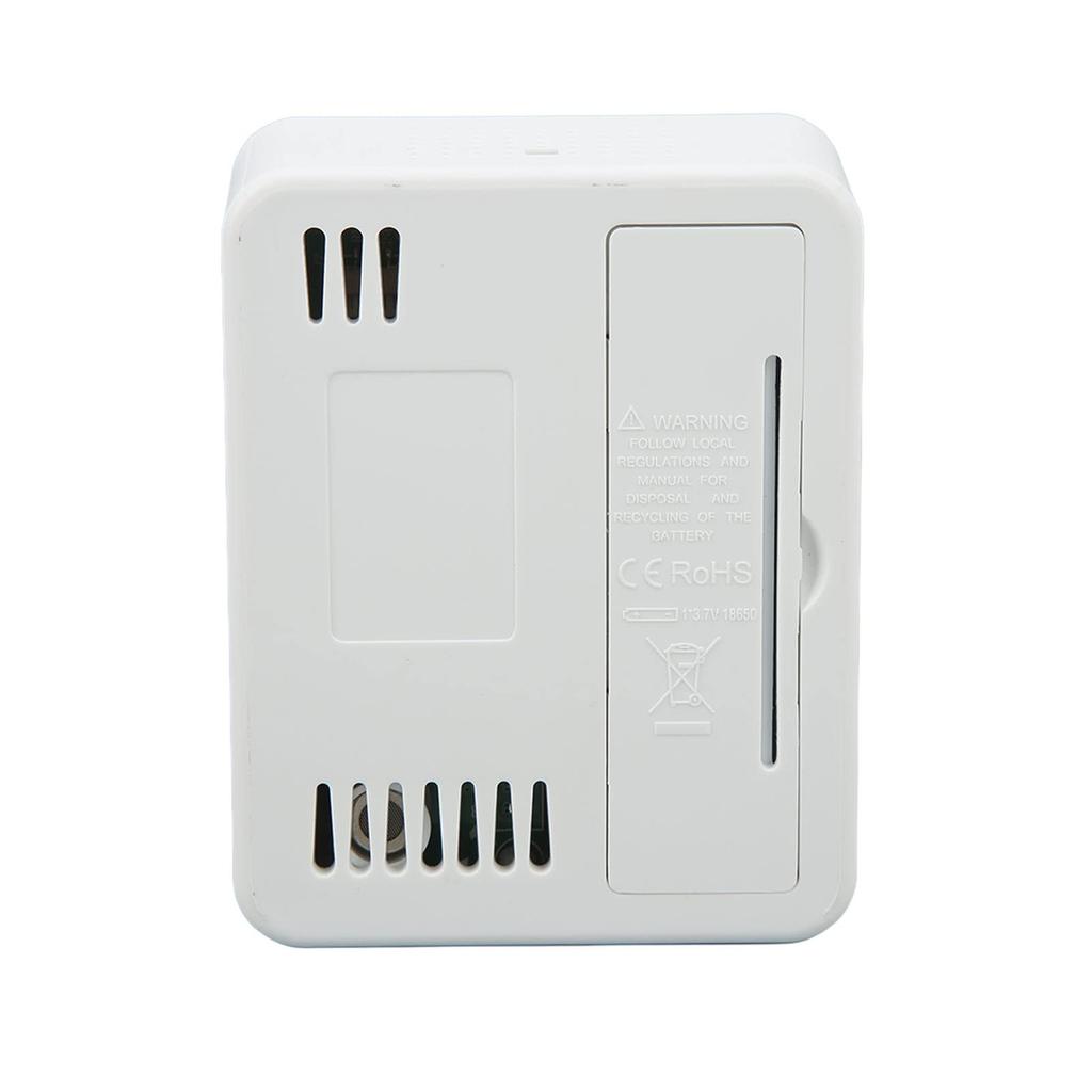 CO2 Meter with Temperature and Humidity Large Ventilated USB for Use High-Precision Detection, 3-in-1 Screen, Stable, Design, Charging,