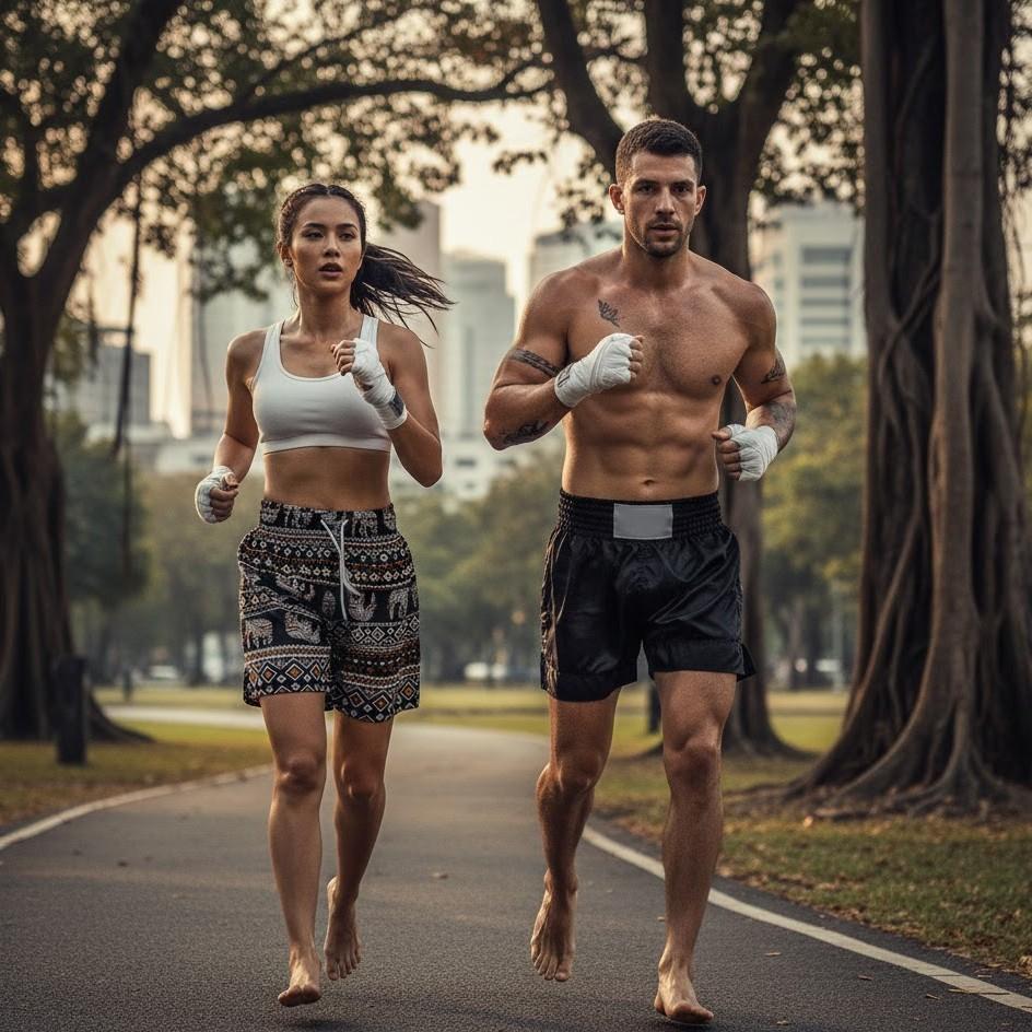 Слоновий Принт Боксерские Шорты Муай Тай Кикбоксинг Тренировочные Эластичный Пояс Быстросохнущие Единоборства Боксерские Унисекс Мужские Женские Для Тренировок Уличная Одежда